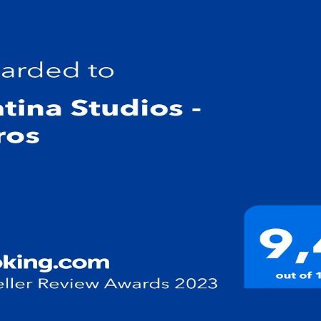 Matina Apartments Tyros Exterior foto