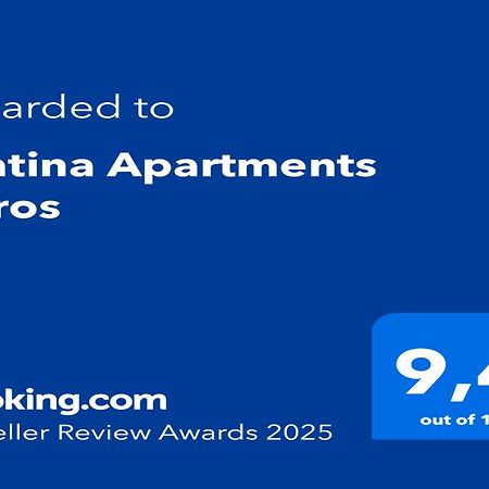 Matina Apartments Tyros Exterior foto